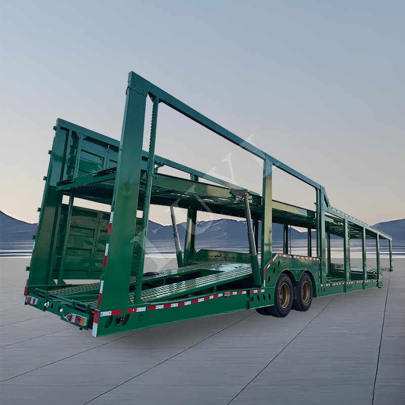 2-एक्सल वाहन परिवहन ट्रेलर, कार परिवहन अर्ध-ट्रेलर