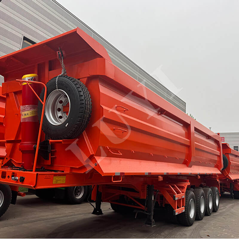 स्थानीय आवश्यकताओं के लिए सटीक रूप से अनुकूलित, 4-एक्सल डंप सेमी-ट्रेलर को जाम्बिया के ग्राहक तक सफलतापूर्वक पहुंचाया गया