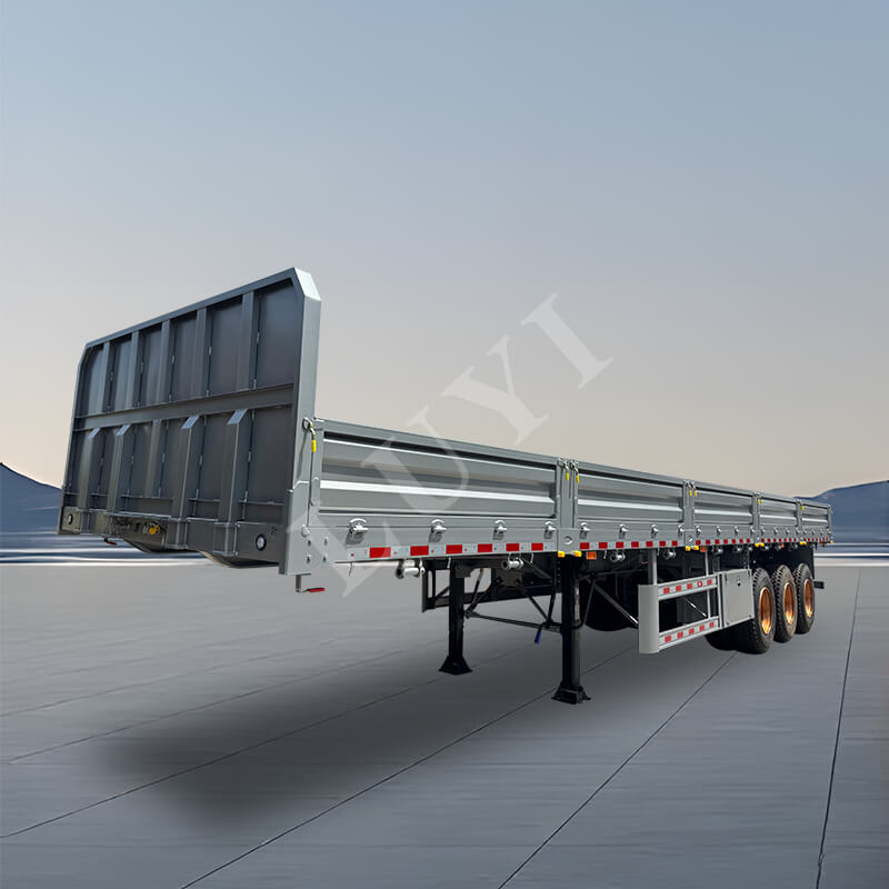 3 एक्सल 60 टन बाड़ सेमी ट्रेलर