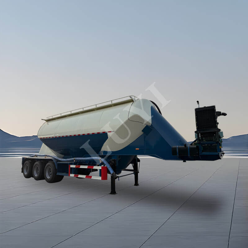 48-क्यूबिक-मीटर वी-टाइप बल्क सीमेंट ट्रांसपोर्ट टैंक सेमी-ट्रेलर 48-क्यूबिक-मीटर वी-टाइप बल्क सीमेंट ट्रांसपोर्ट टैंक सेमी-ट्रेलर