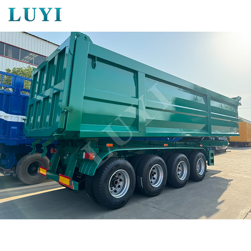 युगांडा के लिए पेलोड को बढ़ावा देना: कैसे LUYI के 4-एक्सल डंप ट्रेलर निर्माण और खनन दक्षता को बढ़ा रहे हैं