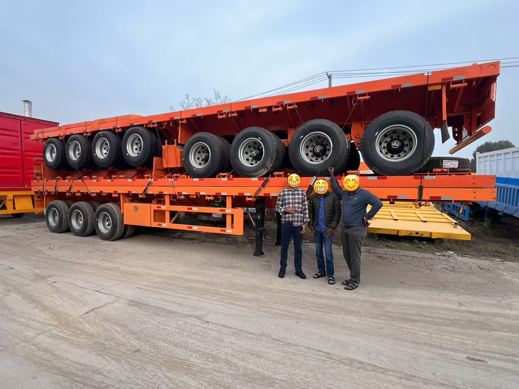 कैसे LUYI ने एक तंजानियाई लॉजिस्टिक्स क्लाइंट को 3 फ्लैटबेड ट्रेलरों के साथ क्षेत्रीय माल परिवहन को अपग्रेड करने में मदद की