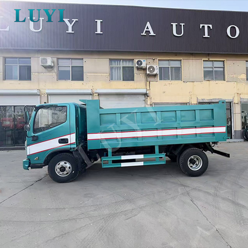 HOWO 4x2 लाइट डंप सेमी-ट्रेलर