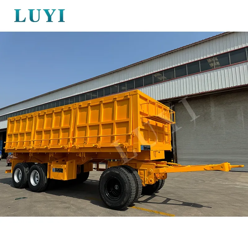 Drawbar Side Tipper Trailer