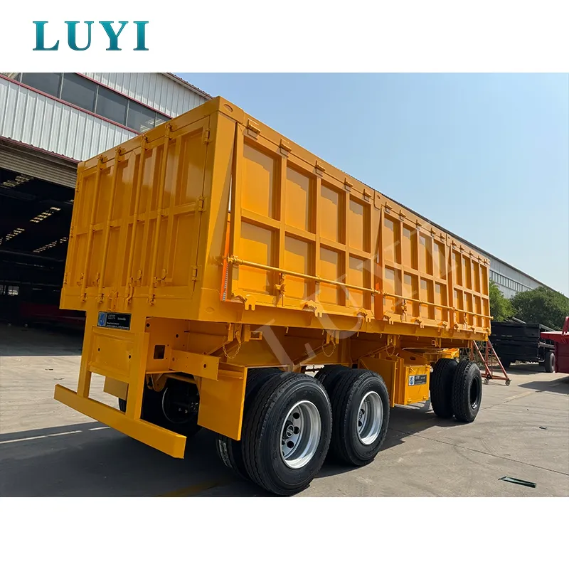 Drawbar Side Tipper Trailer